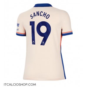 Chelsea Jadon Sancho #19 Seconda Maglia Femmina 2024-25 Manica Corta